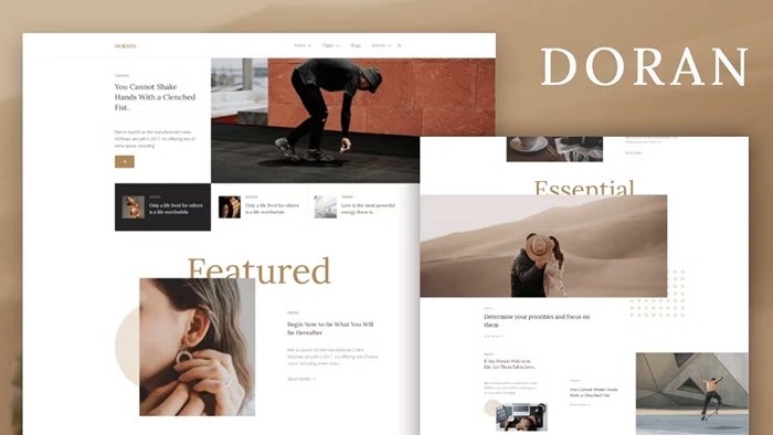 Doran – Blog & Magazine Elementor Template Kit 1.0.0
