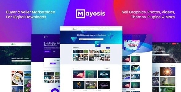 Mayosis - Digital Marketplace WordPress Theme 5.0