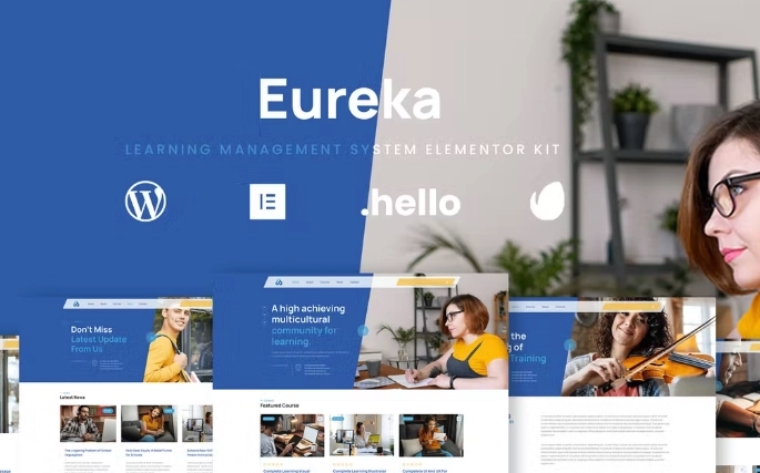 Eureka – Online Learning Elementor Template Kit 1.0.0