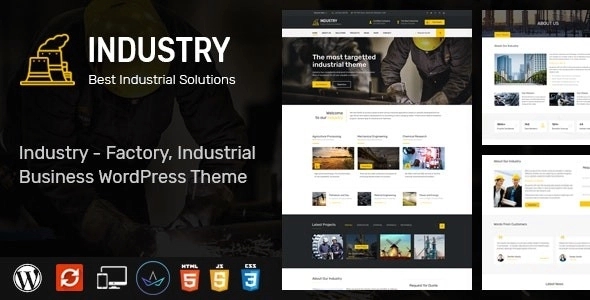 Cron – Industry WordPress Theme 1.0.4