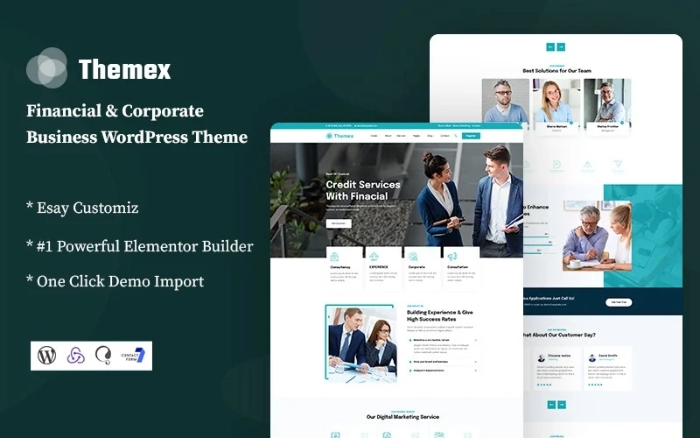 Themex – Financial & Corporate Business WP Theme 1.0.0