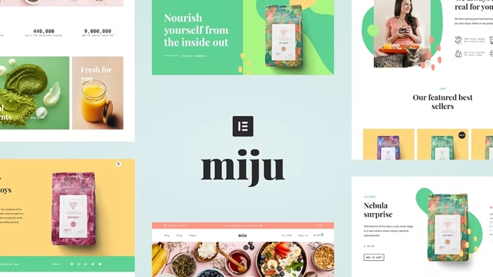 Miju – Conscious Product Elementor Template Kit 1.0.0