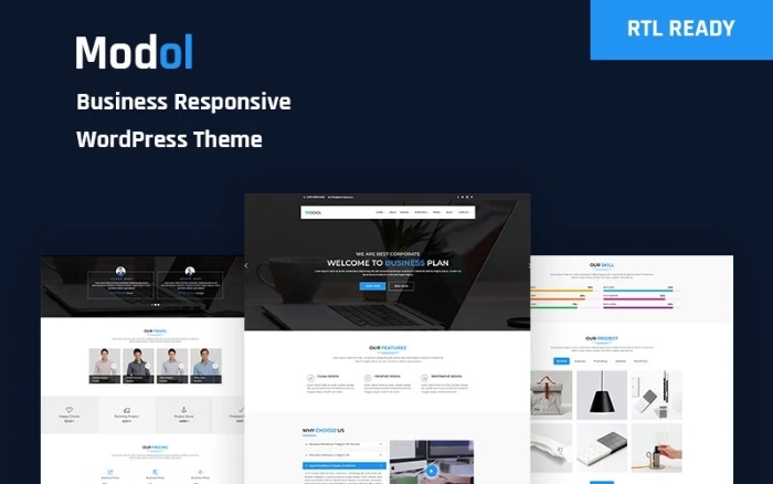 Modol – Business Responsive WordPress Theme 1.0.0
