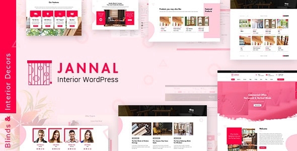 Jannal - Windows Curtains & Doors Service WP Theme 2.1