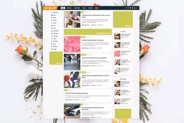 List Mag WP – Personal News / Magazine Theme 3.8