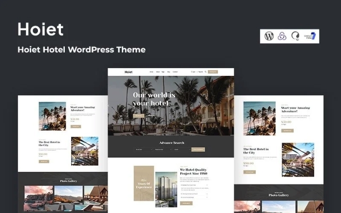 Hoiet – Hotel WordPress Theme 1.0.0