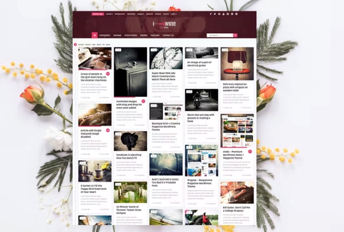 Wine Personal – Creative Blog / News Theme 3.3