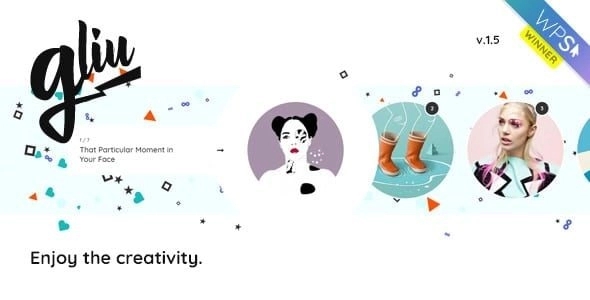 Gliu – Creative WordPress Blog Theme 3.0.9