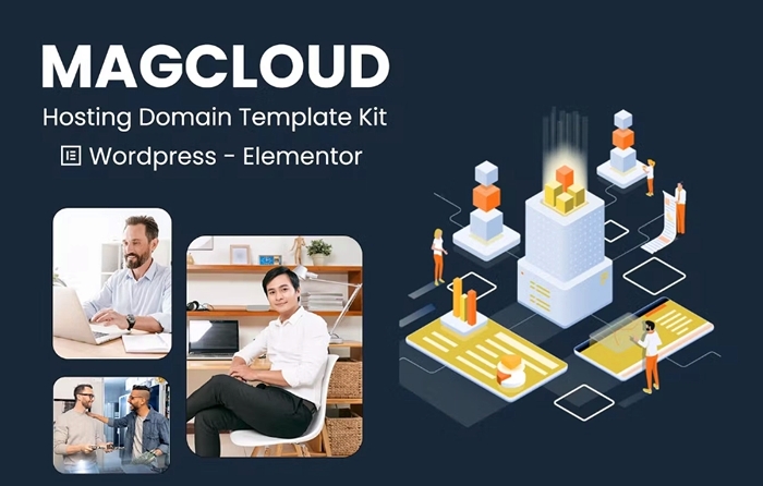 Magcloud – Hosting Domain Elementor Template Kit 1.0.0