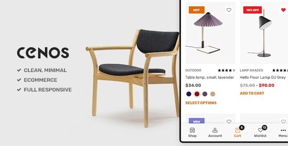 Cenos - Modern Furniture WooCommerce Theme 1.2.1