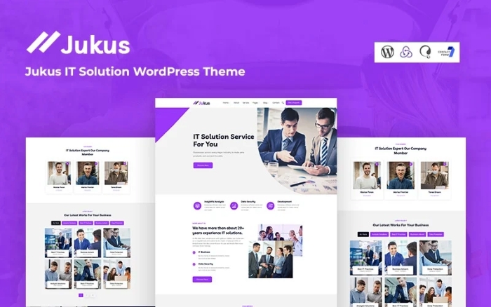 Jukus – IT Solution WordPress Theme 1.0.0