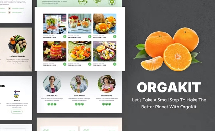 OrgaKit – Organic Farm Elementor Template Kit 1.0.0