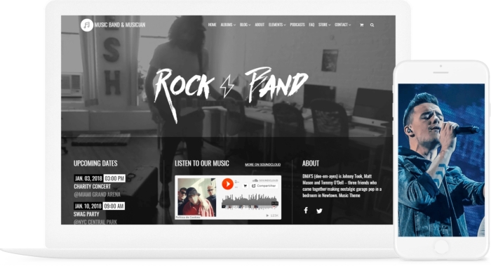 VisualModo – Music WordPress Theme 3.0.2