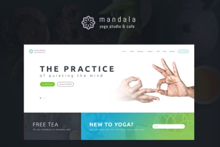 Mandala – Yoga Studio WordPress Theme 1.2.2