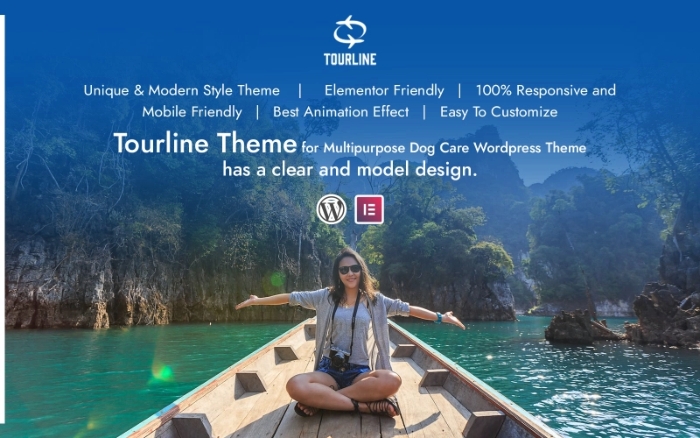 Tourline WordPress Tour & Travel WP Theme 1.0.0