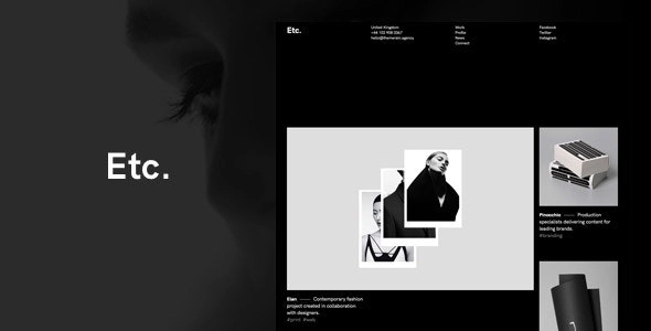 Etc. – Portfolio Creative WordPress Theme 1.1.4