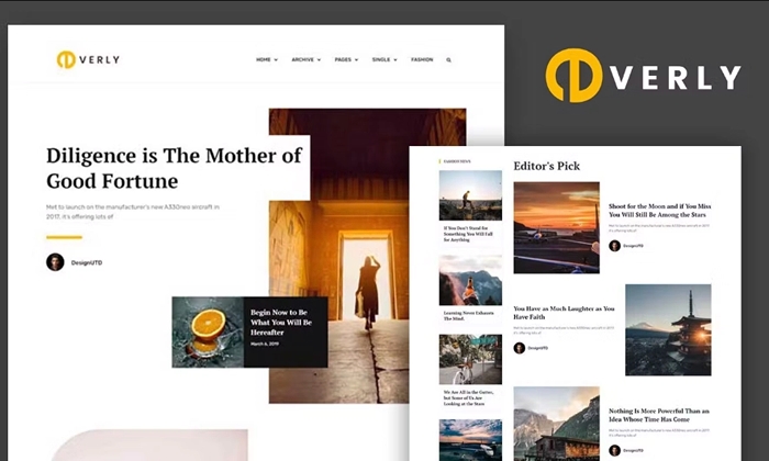 Everly – Blog & Magazine Elementor Template Kit 1.0.0