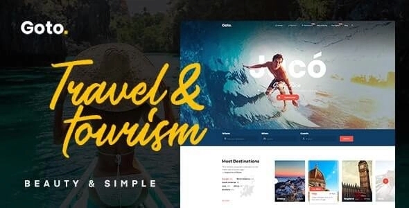 Goto – Tour & Travel WordPress Theme 2.5