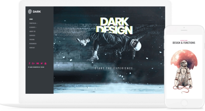 VisualModo – Dark Master WordPress Theme 4.0.2