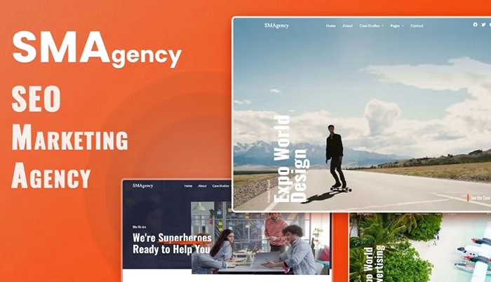 SMAgency – SEO Marketing Agency Elementor Template Kit 1.0.0