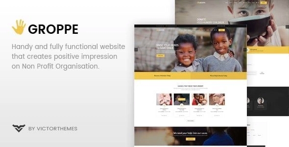 Groppe – Nonprofit WordPress Theme 2.4
