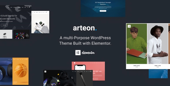 Arteon – Multi-Purpose WordPress Theme 1.0.0