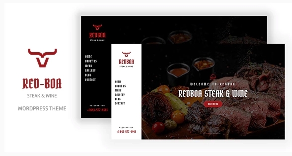 Redboa – Steakhouse Restaurant WP Theme 1.0