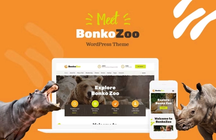 Bonko – A Vibrant Safari & Zoo WP Theme 1.0.6