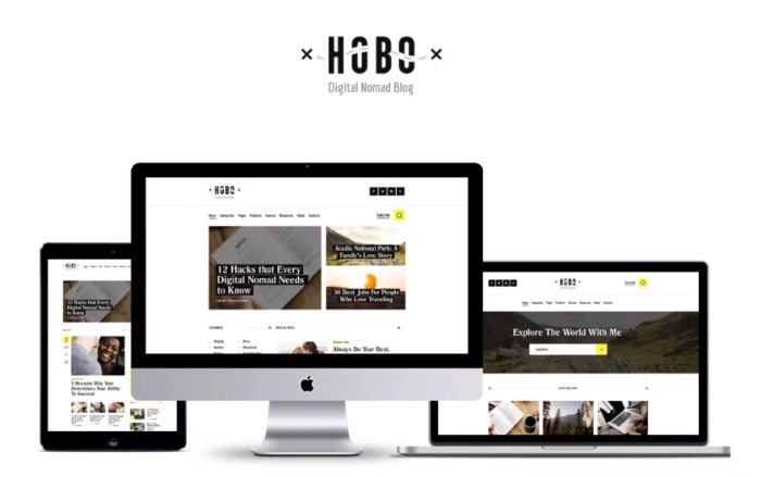 Hobo - Stylish Personal Travel & Lyfestyle Blog 1.0.5