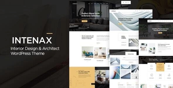 Intenax – Architecture WordPress Theme 1.7