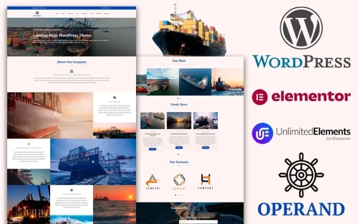 Operand – Operating and Chartering Landing Page 1.2.0