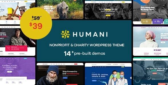 Humani – Nonprofit & Charity WordPress Theme 1.2.1