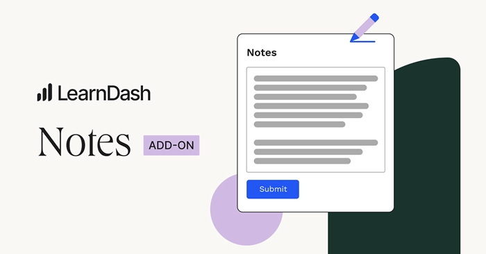 Notes by LearnDash WP Plugin 1.0.2