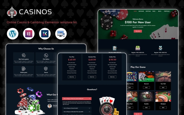 Casinos – Casino and Gambling WordPress Theme 1.4