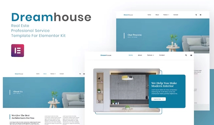 Dreamhouse – Real Estate Elementor Template Kit 1.0.0