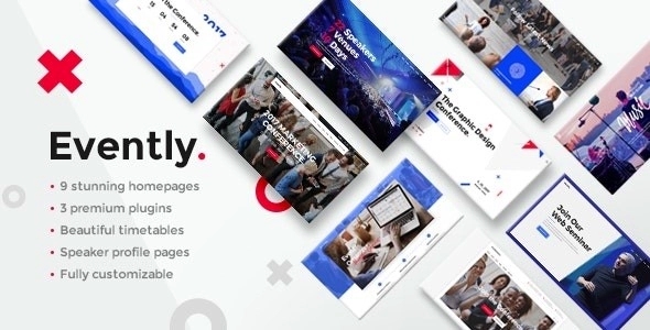 Evently – Conference & Meetup Theme 1.9
