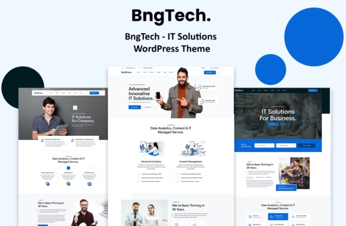 BngTech - IT Solutions WordPress Theme 1.0.5