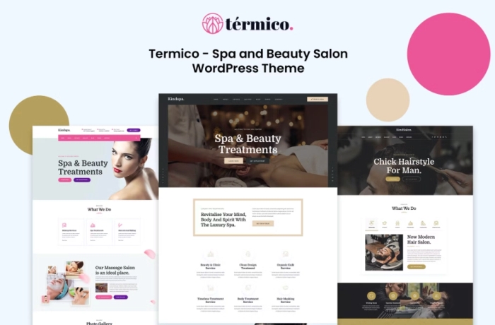 Termico – Spa and Beauty Salon WP Theme 1.0.9