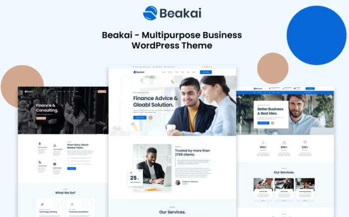 Beakai – Multipurpose Business WP Theme 1.1.4