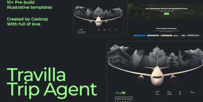Travilla – Travel & Accommodation Elementor Template Kit 1.0.0
