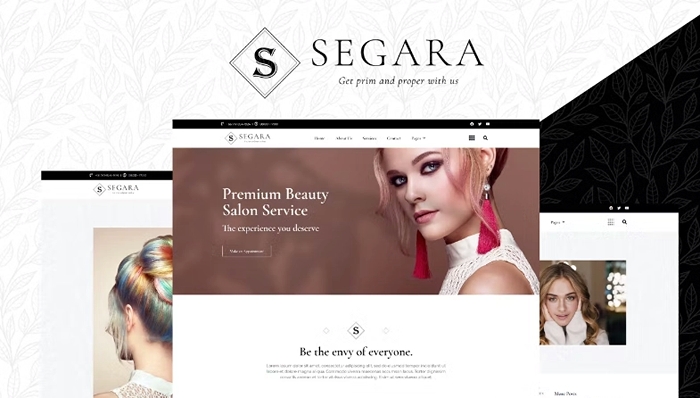 Segara – Premium Beauty Salon Elementor Template Kit 1.0.0