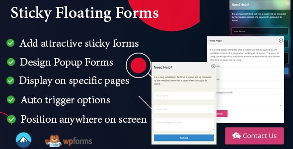 Sticky Floating Forms Pro 1.1.5