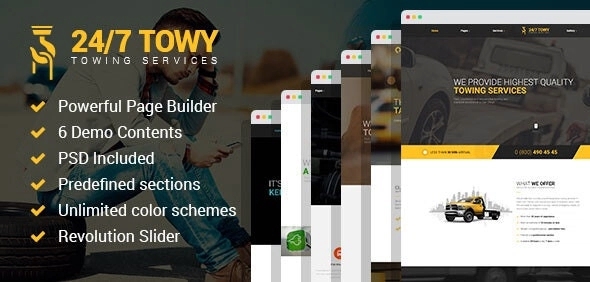 Towy - Emergency Auto Towing and Roadside Assistance Service 1.5