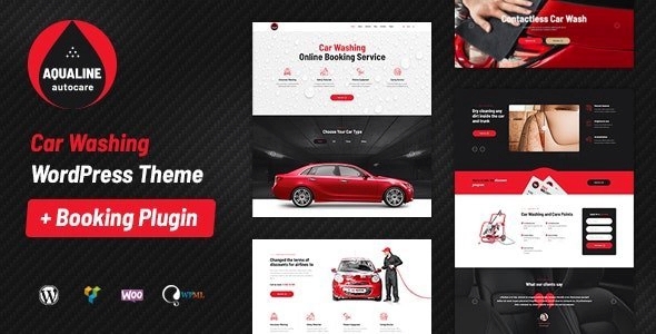 Aqualine – Car Washing Service with Booking System 1.2.2