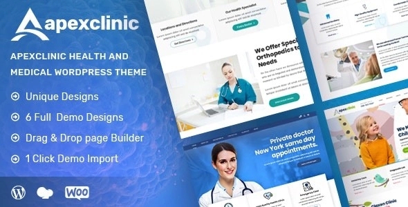 ApexClinic – Health & Clinic Theme 1.3.3