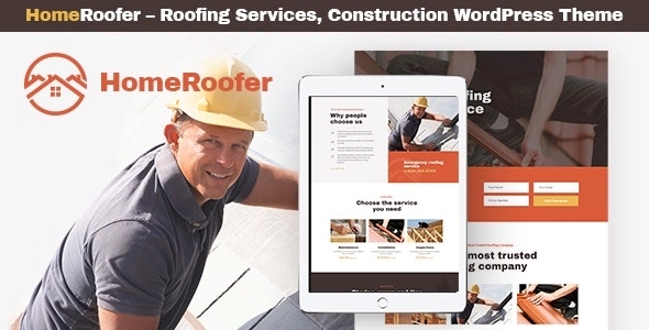 HomeRoofer WordPress Theme 1.0.3