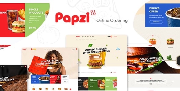Papzi – Fast Food Restaurant WooCommerce 1.0.0