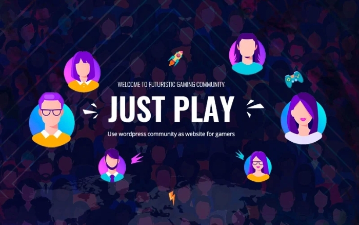 PLAY – Gaming Community WordPress Theme 1.0