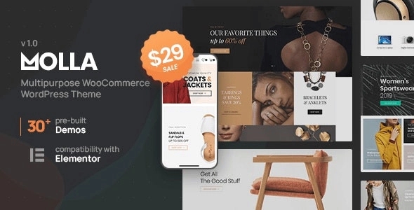 Molla – Multi-Purpose WooCommerce Theme 1.5.10
