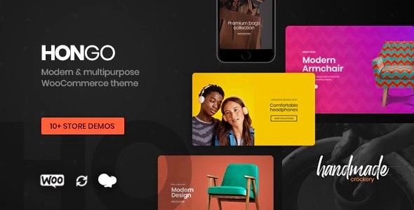 Hongo – Modern & Multipurpose WooCommerce 2.8